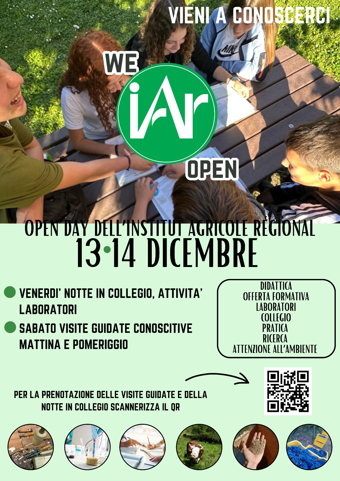 Open day 2024 all’Institut Agricole Régional