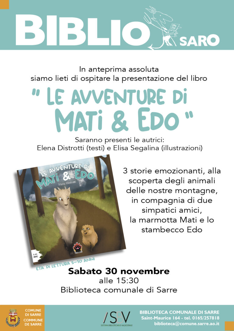 Elena Distrotti ed Elisa Segalina presentano Le avventure di Mati & Edo