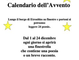 Calendario dell’Avvento a Etroubles