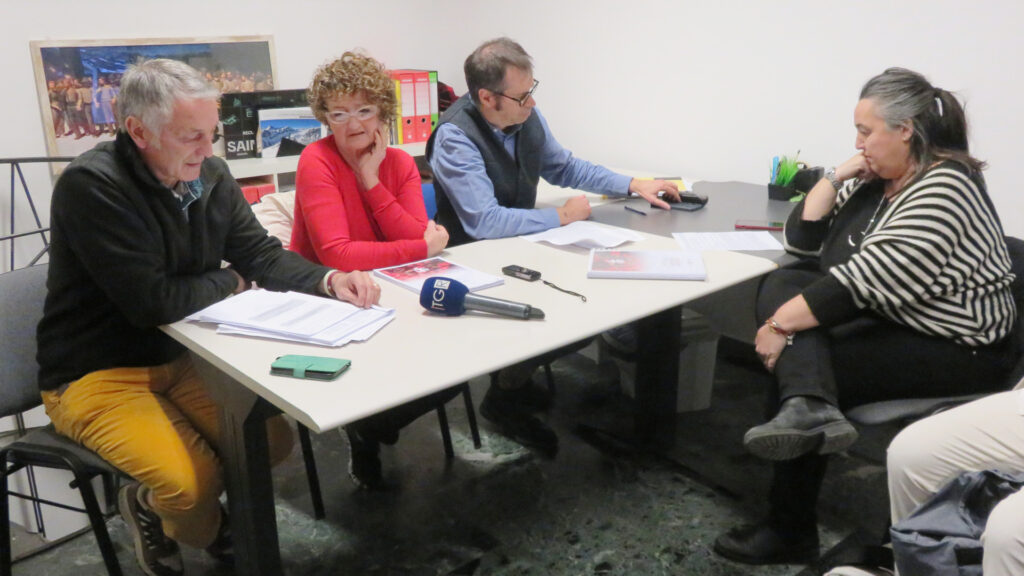 Raimondo Donzel, Patrizia Pradelli, Alex Glarey ed Erika Guichardaz