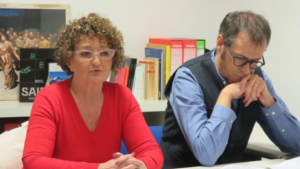 Patrizia Pradelli ed Alex Glarey