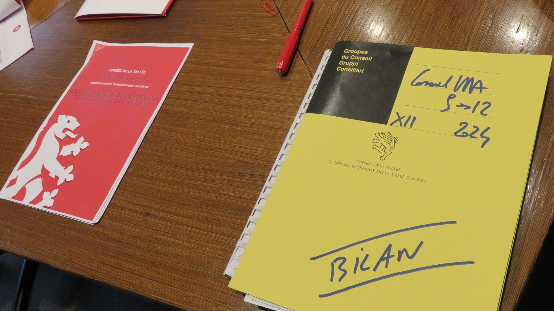 I commenti politici sul Bilancio RaVdA 2025/27