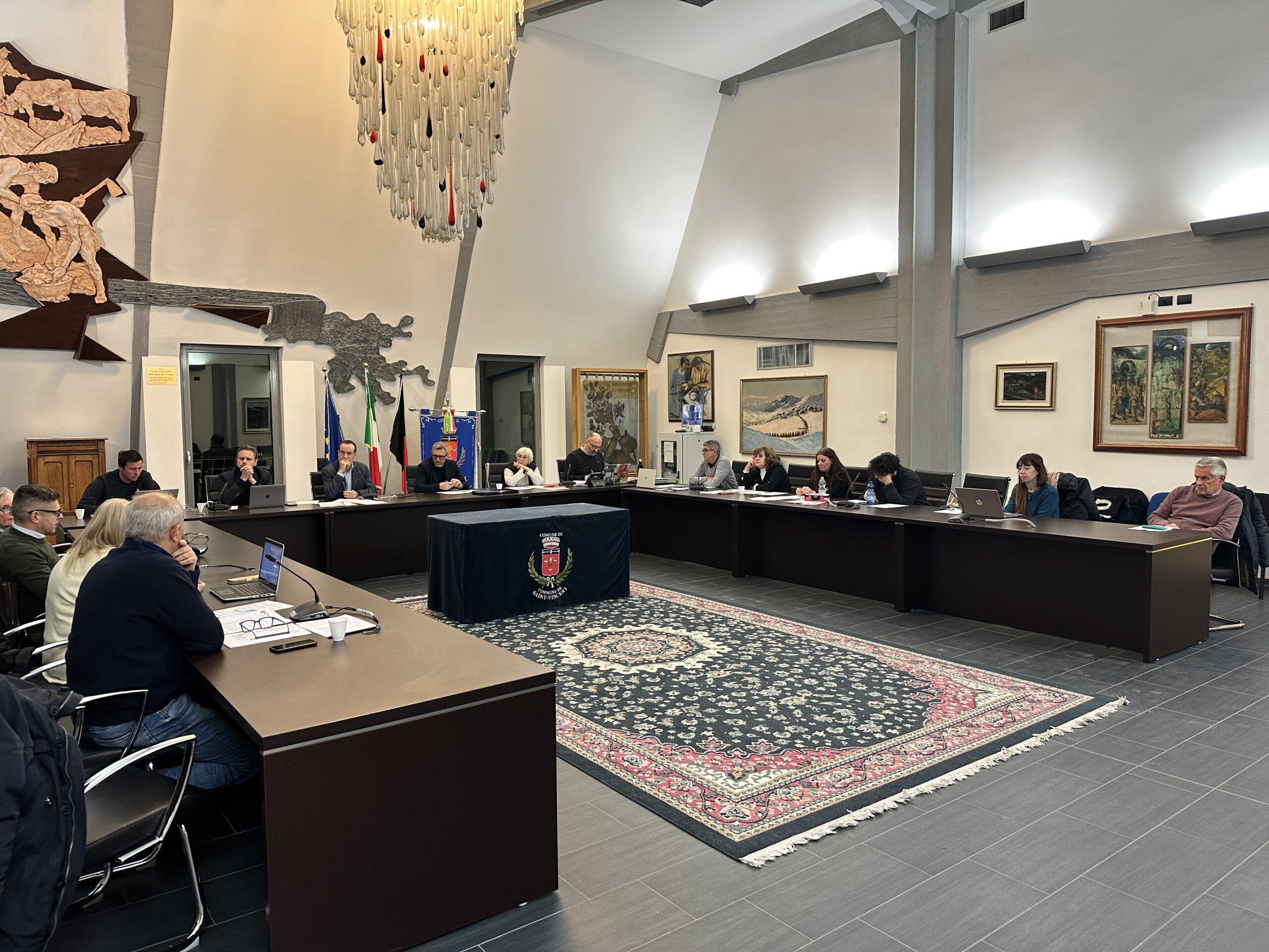 Consiglio comunale a Saint-Vincent il 19 dicembre 2024