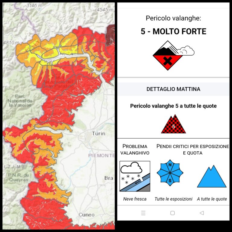 Aineva: una App per la consultazione dei bollettini valanghe dell’intero arco alpino