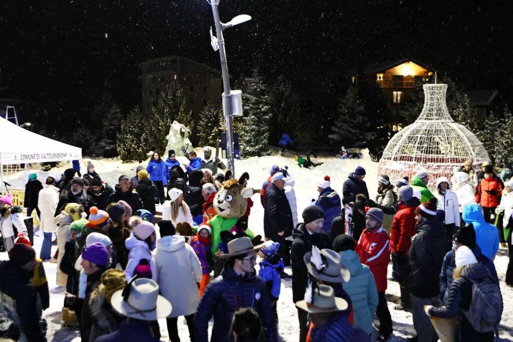Accensione dell'albero di Natale a Breuil-Cervinia 2024