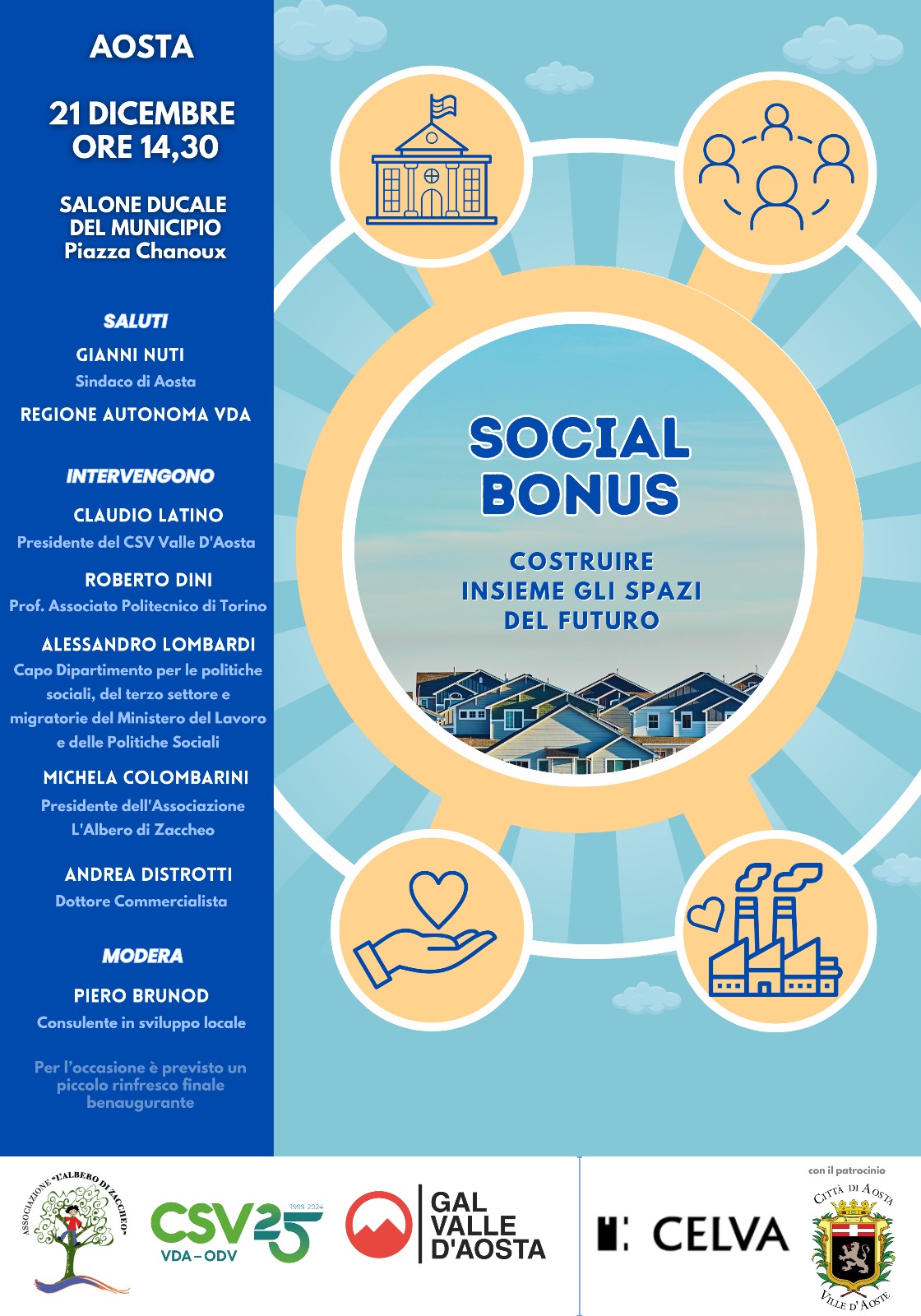 Social bonus: costruire insieme gli spazi del futuro