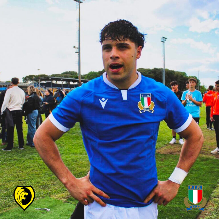 Francesco Calosso convocato nella nazionale under 20 di rugby