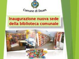 Doues inaugura la nuova Biblioteca comunale al Centro polifunzionale