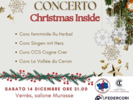 Unione di voci per il Concerto Christmas Inside a Verrès