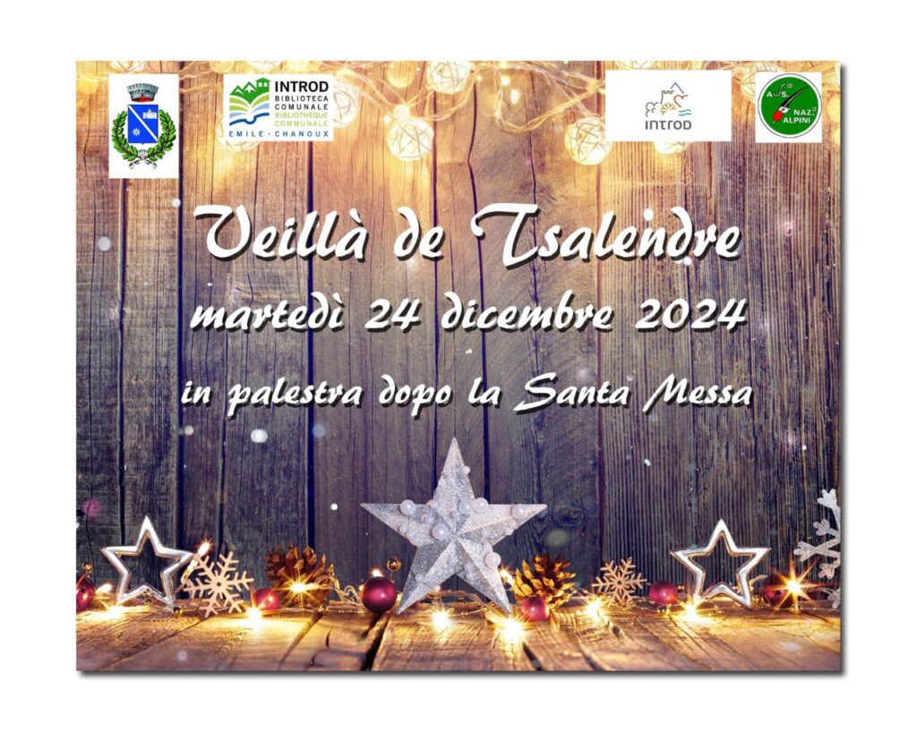 Locandina Veillà de Tsalendre a Introd