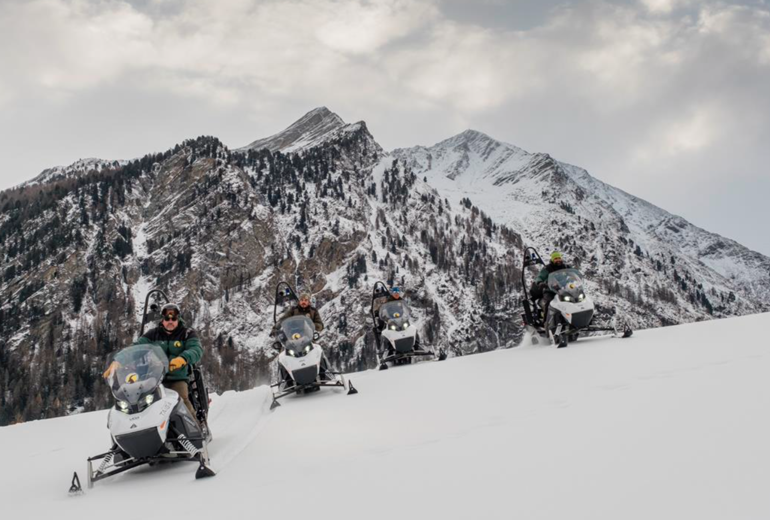 Motoslitte elettriche al Corpo di sorveglianza del Parco Nazionale Gran Paradiso