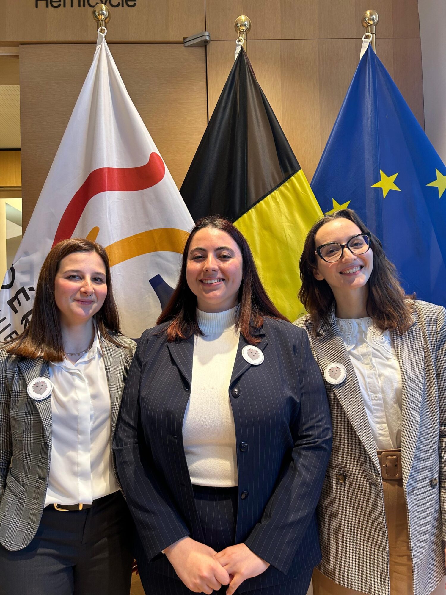 Trois jeunes valdôtaines au Parlement Jeunesse Wallonie-Bruxelles 2025