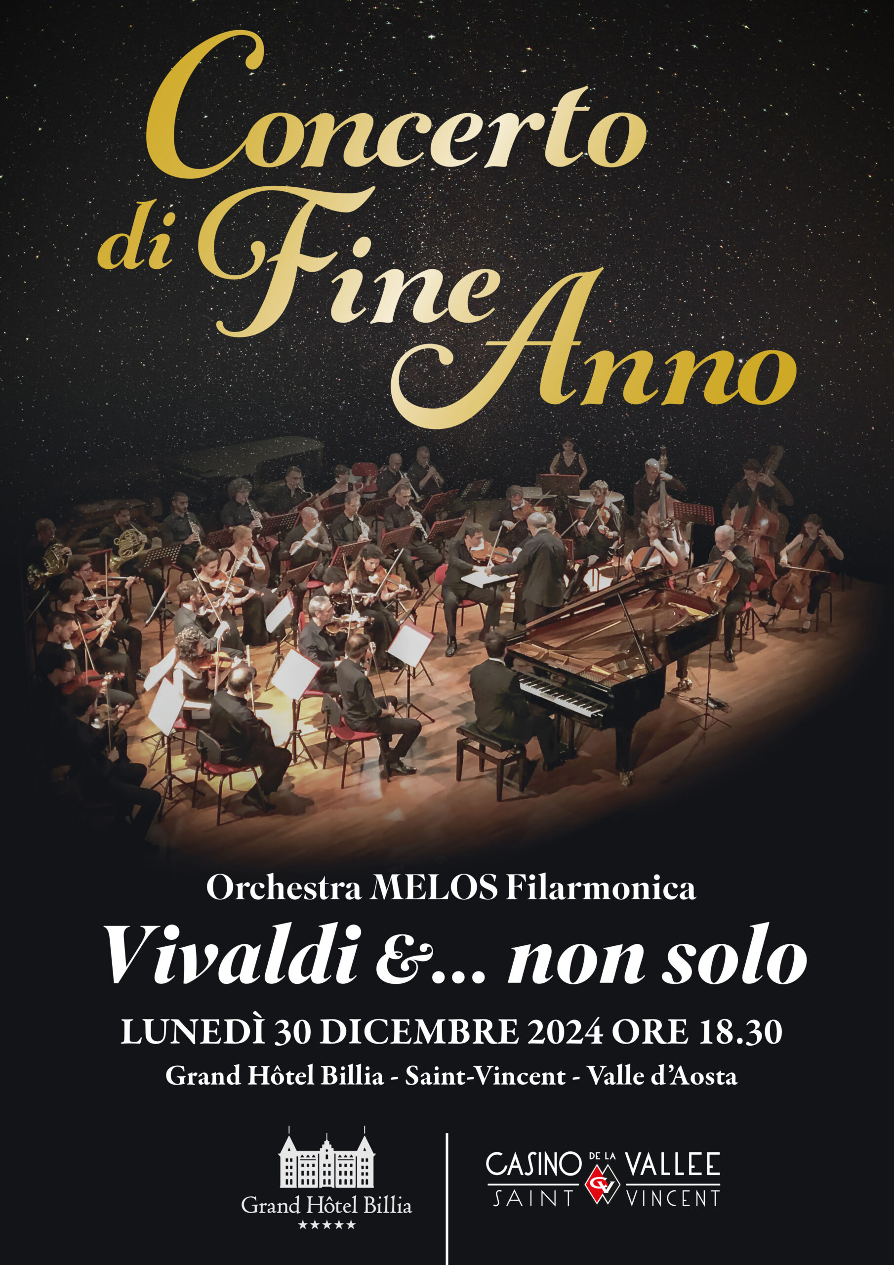 Concerto di fine anno 2024 a Saint-Vincent