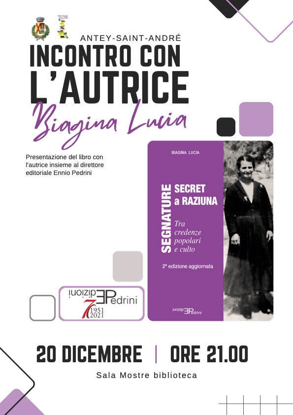 Lucia Biagina presenta il libro: Secret-Segnature