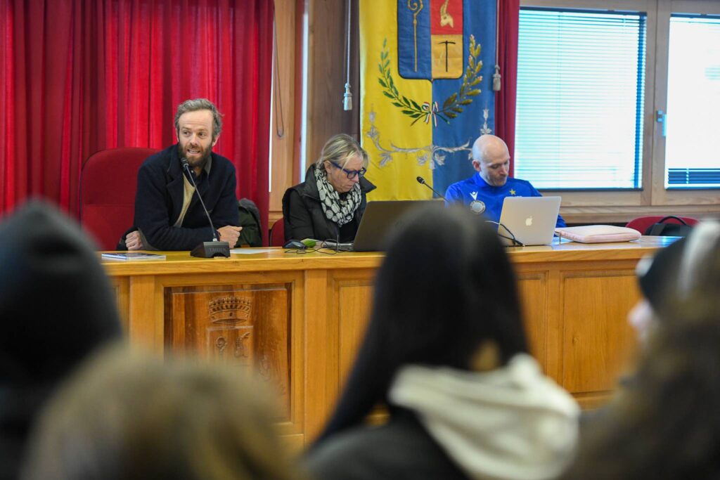 Coop Fis Cross Country World Cup, Cogne (ita), 21/01/25, Briefing Tecnico Con Gli Studenti, Photo Credit: Paolo Rey