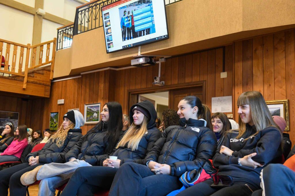 Coop Fis Cross Country World Cup, Cogne (ita), 21/01/25, Briefing Tecnico Con Gli Studenti, Photo Credit: Paolo Rey