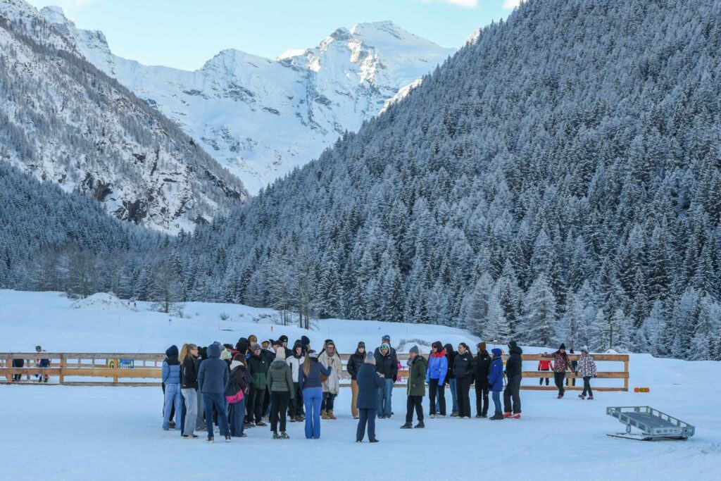 Coop Fis Cross Country World Cup, Cogne (ita), 21/01/25, Briefing Tecnico Con Gli Studenti, Photo Credit: Paolo Rey