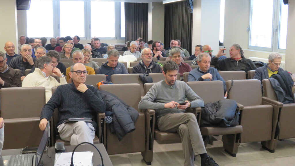 La platea dell'Assemblea del Cpel