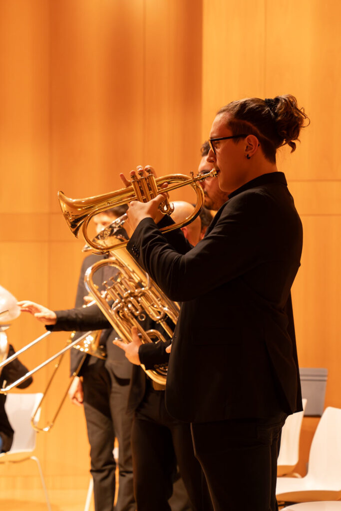 Un momento dell'inaugurazione dell' anno accademico del Conservatoire 2025 strumentisti