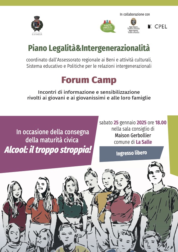 Legalità&Intergenerazionalità: Forum camp 2025