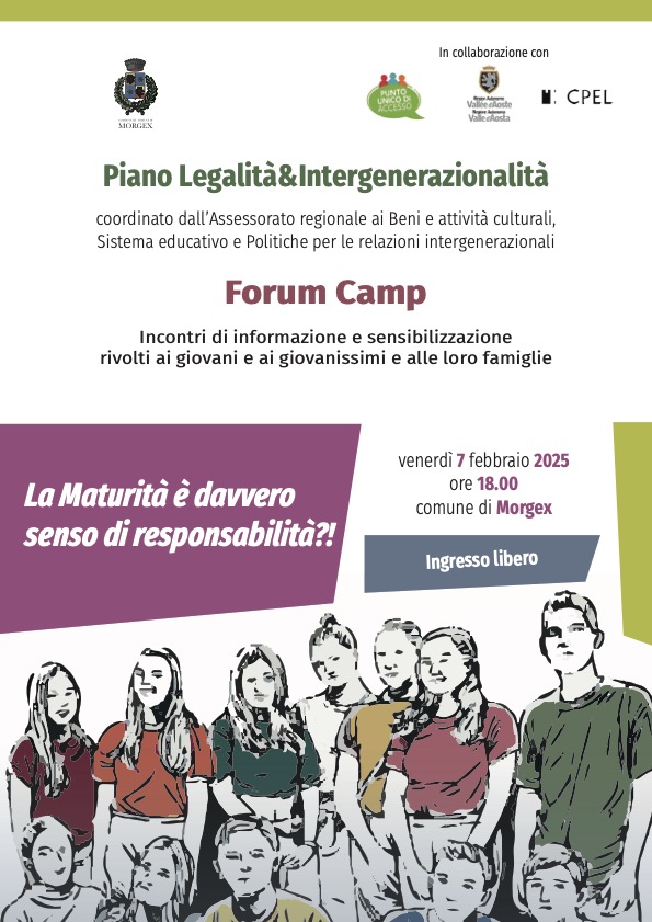 Locandina Forum Camp Morgex