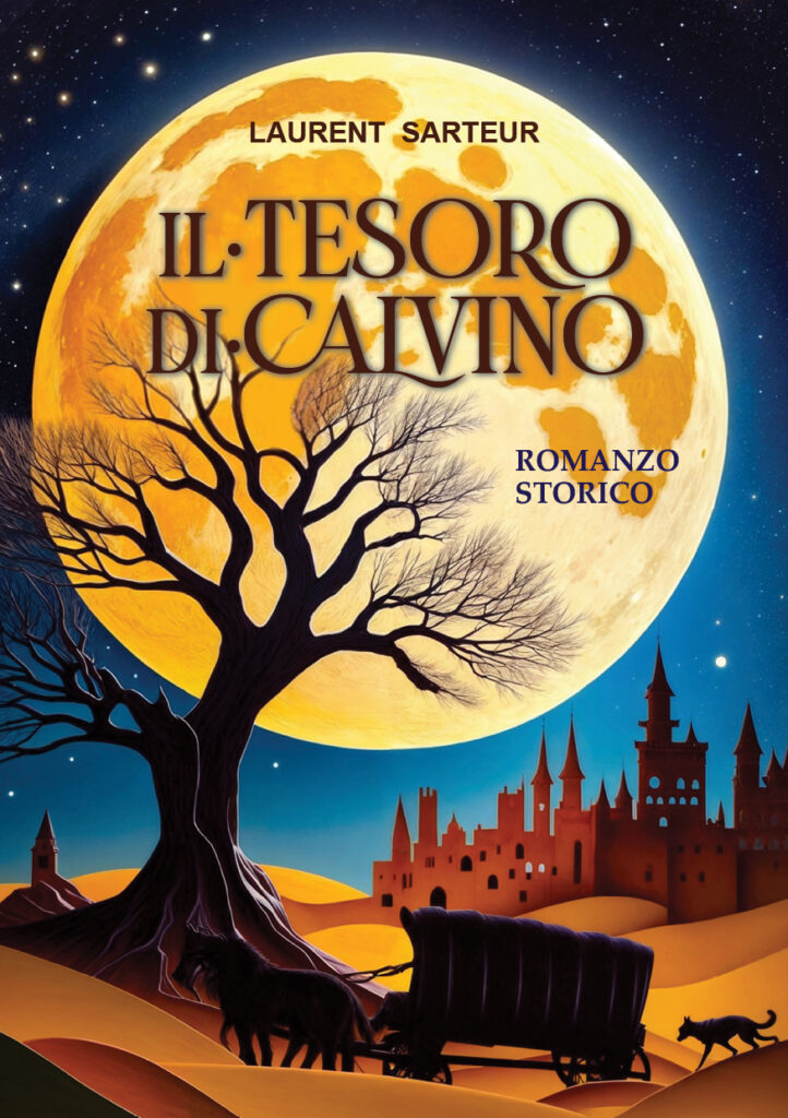 La copertina del romanzo Il tesoro di Calvino