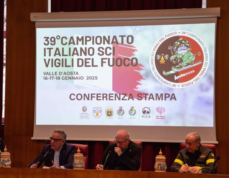 La Valle d’Aosta accoglie i campionati italiani di sci dei vigili del fuoco