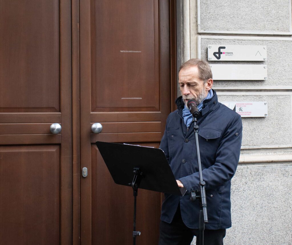 Cerimonia di scoprimento della targa dedicata a Camillo Renzi e sua moglie Franca Scaramellino