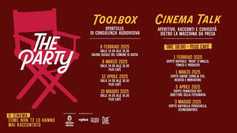 Aosta diventa set cinematografico con il progetto The Party