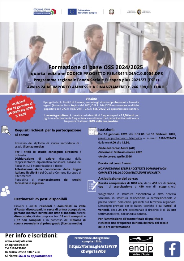 Volantino Oss Base 2026