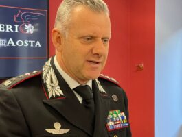 Livio Propato al comando del Gruppo Carabinieri della Valle d\'Aosta