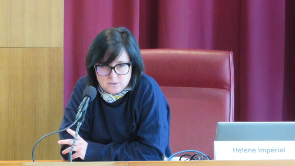 Hélène Impérial, medico dell'area territoriale dell'Azienda Usl della Valle d'Aosta