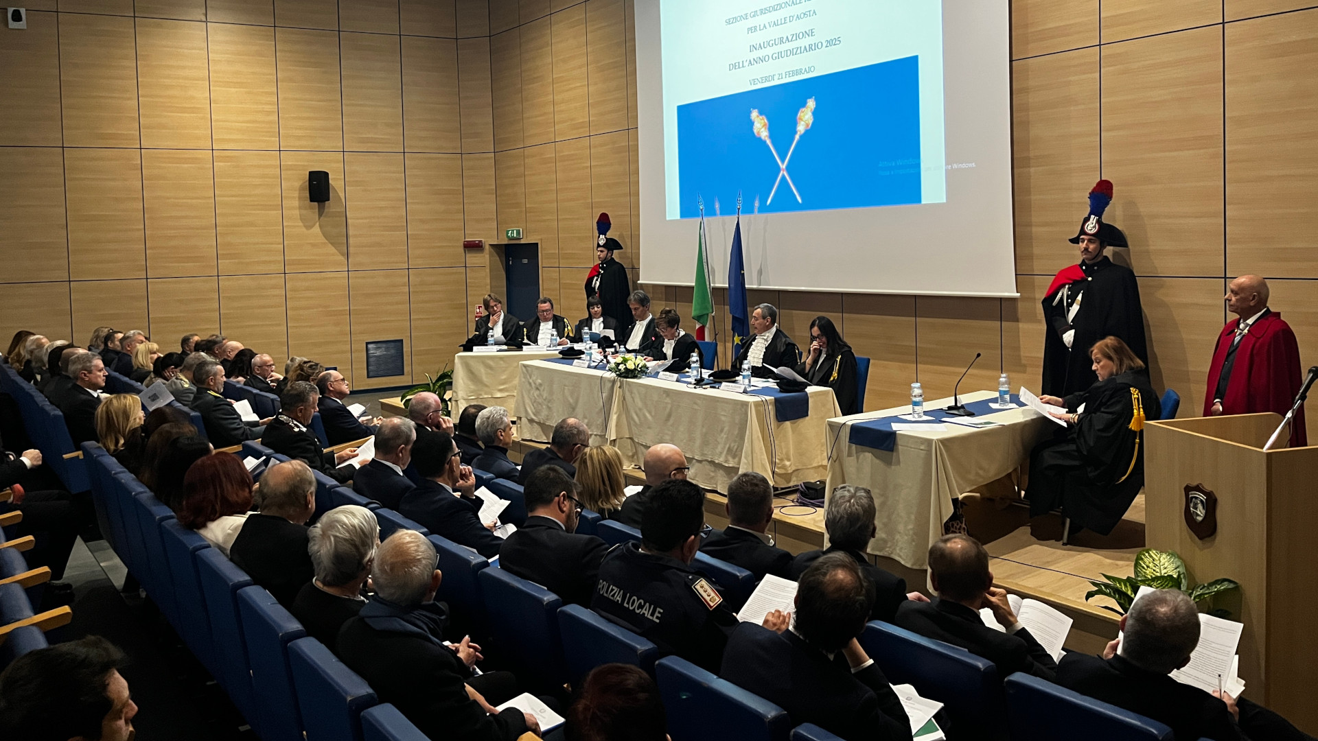 Inaugurato l’anno giudiziario 2025 della Corte dei Conti