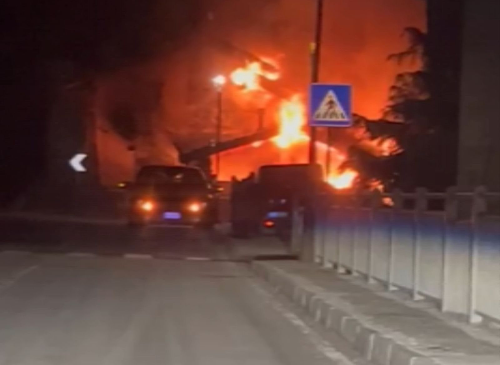 Distrutta dalle fiamme un’abitazione di Pontey