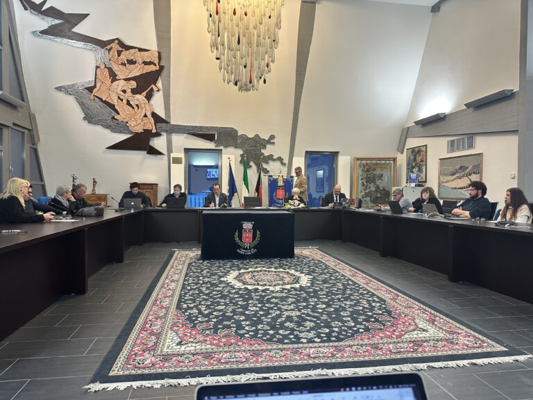 Consiglio comunale a Saint-Vincent del 25 febbraio 2025