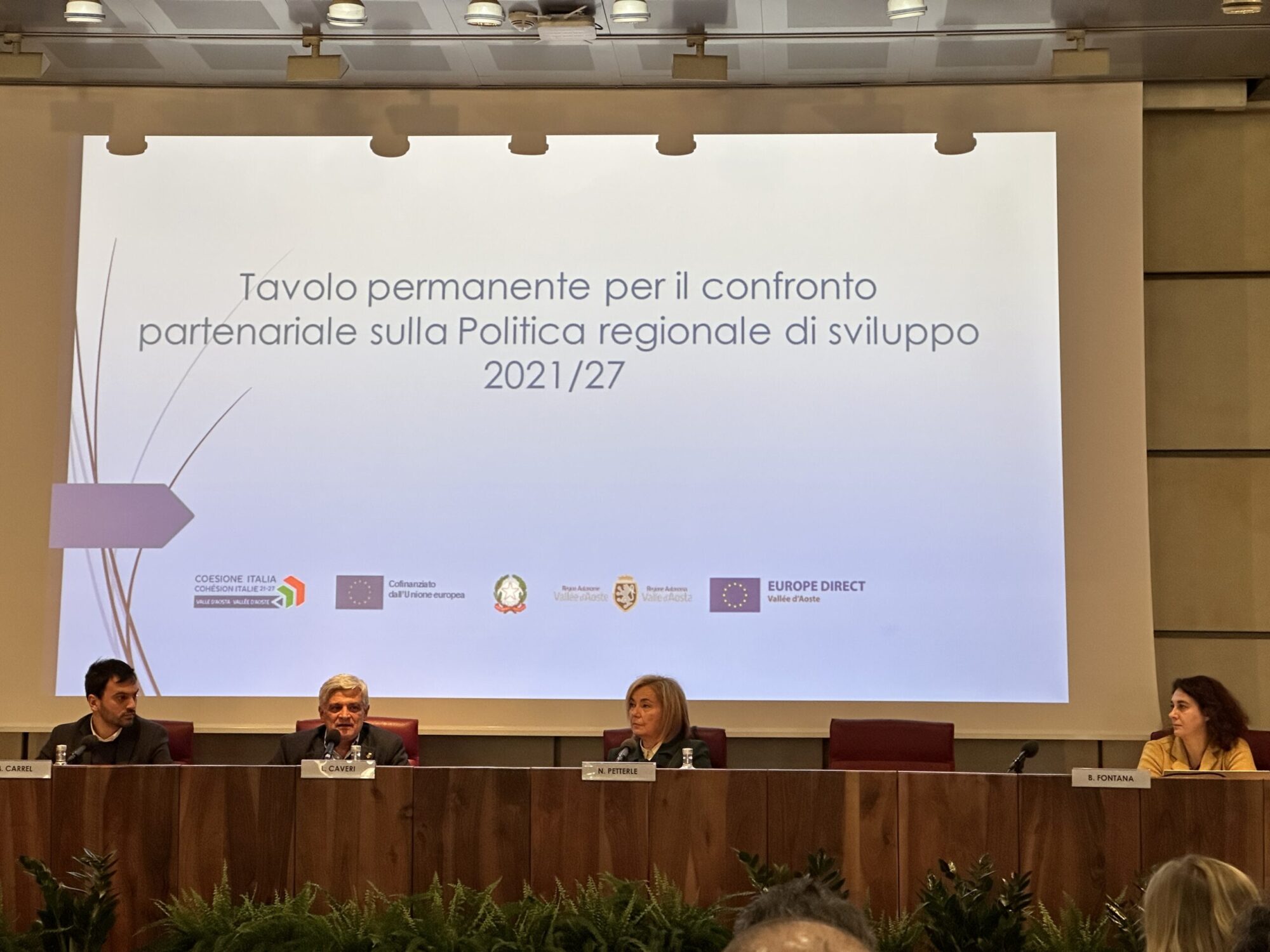 Riunione del Tavolo permanente per il confronto partenariale 2025