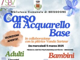 Corso di acquerello a Brissogne
