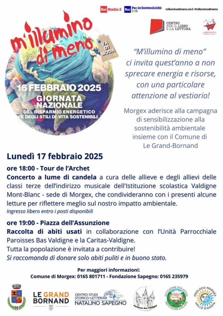 M'illumino Di Meno 2025 1 Morgex