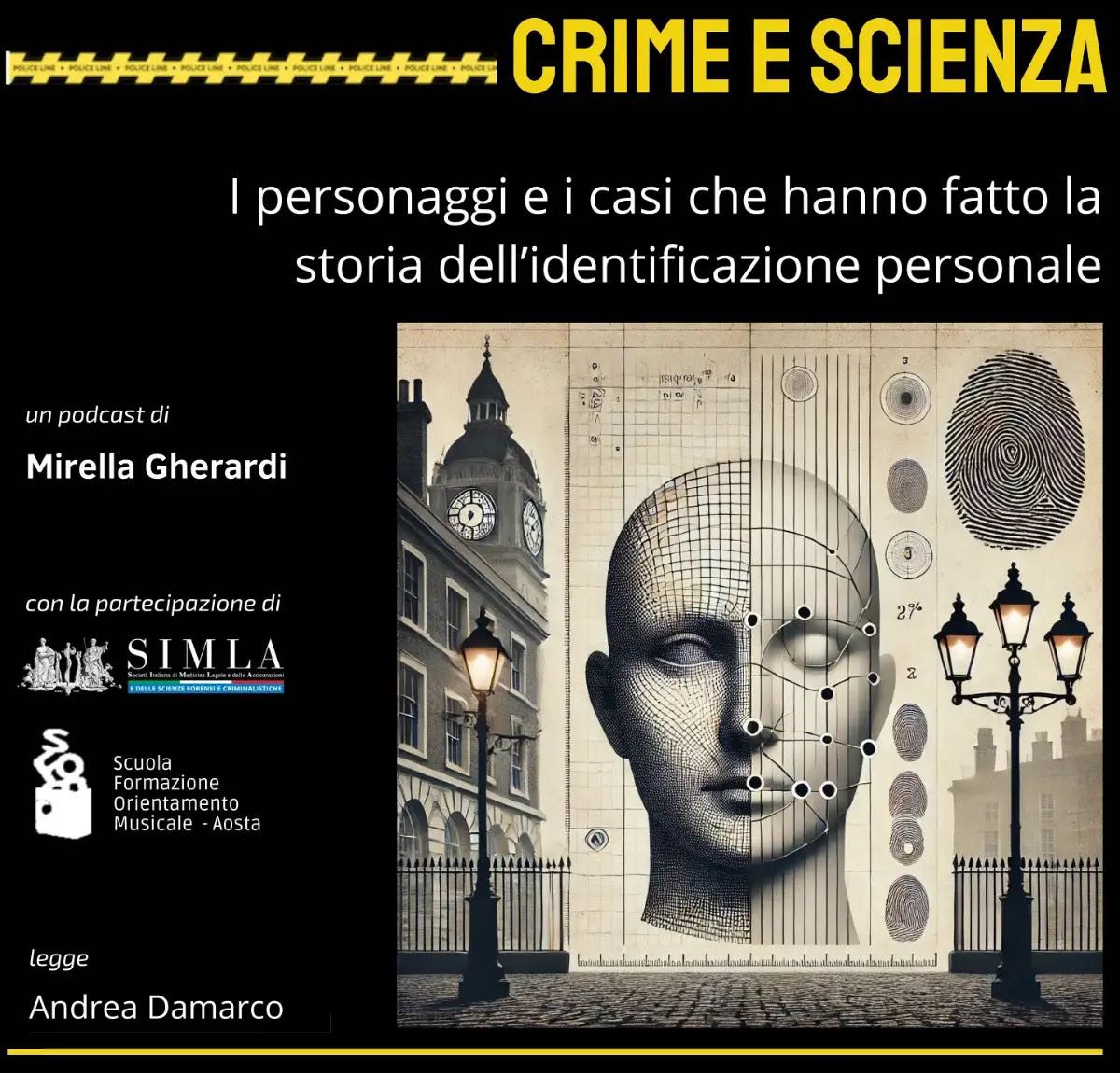 Mirella Gherardi presenta il podcast: Crime e scienza