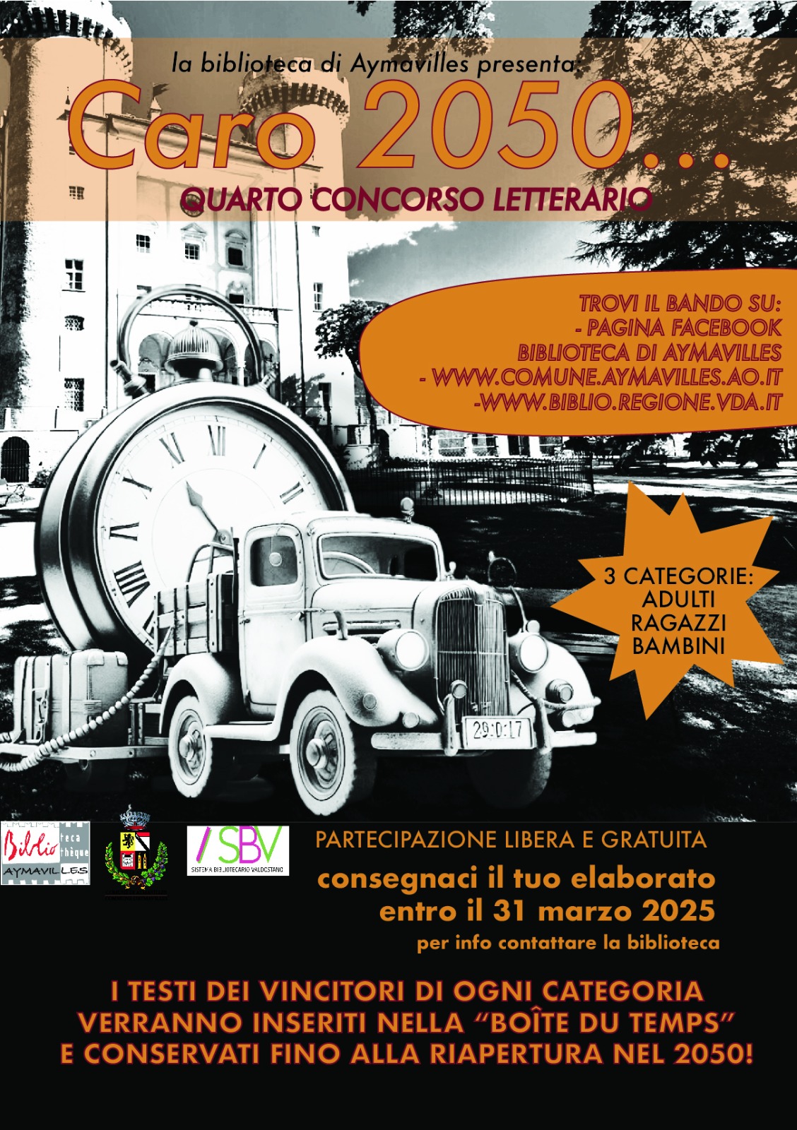 Concorso letterario a Aymavilles