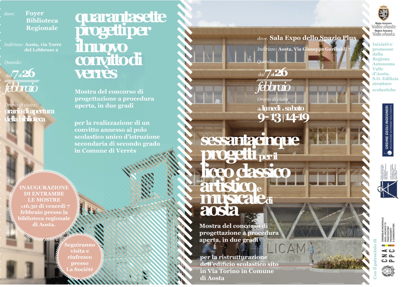 Ipotesi progettuali di edilizia scolastica in mostra