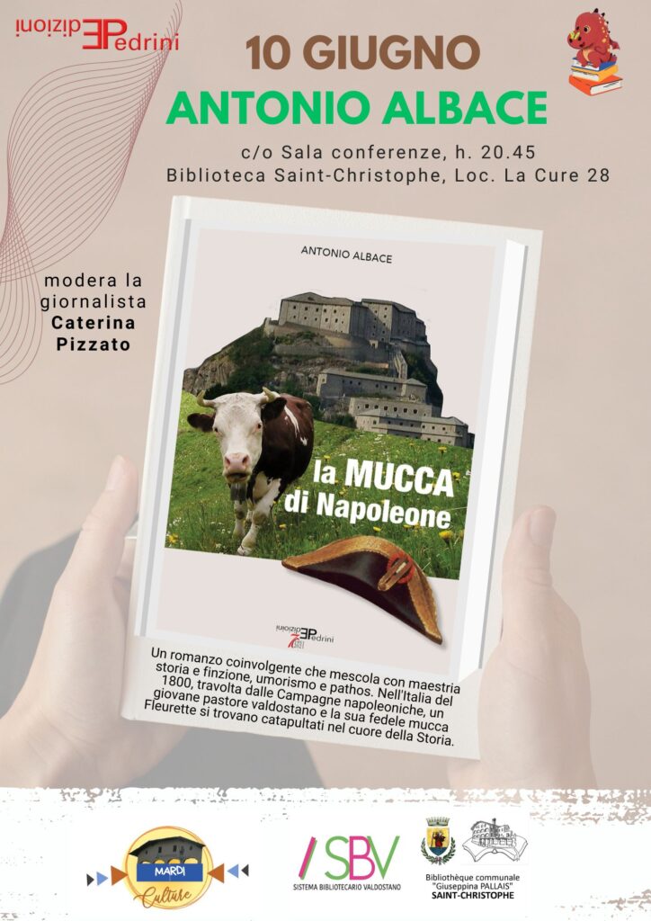 Locandina incontro con Antonio Albace