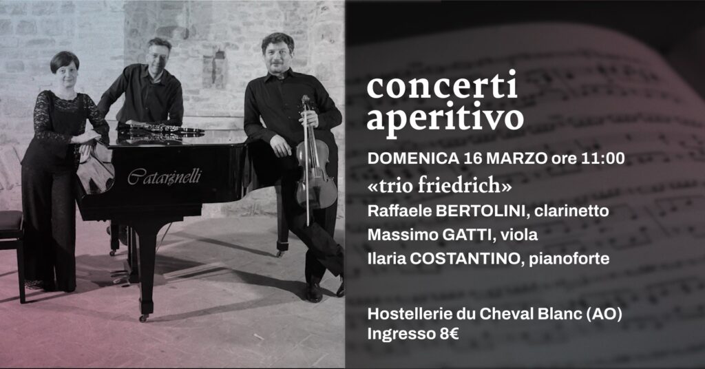Concerti Aperitivo 2025: Trio Friedrich