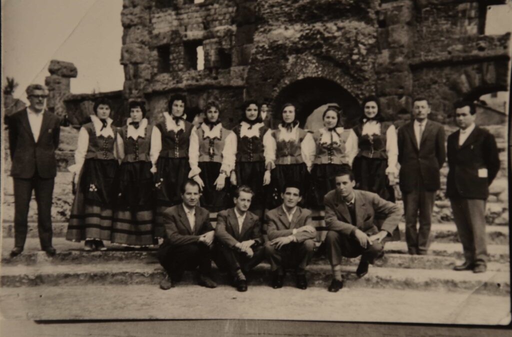 Una delle prime foto de La Clicca de Saint-Martin de Corléans anno 1959