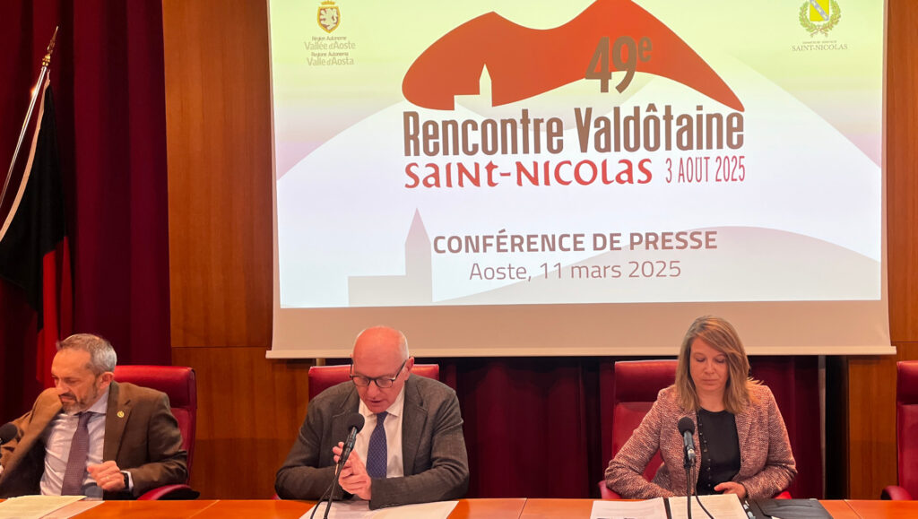 Jean-Pierre Guichardaz, Renzo Testolin e Marléne Domaine