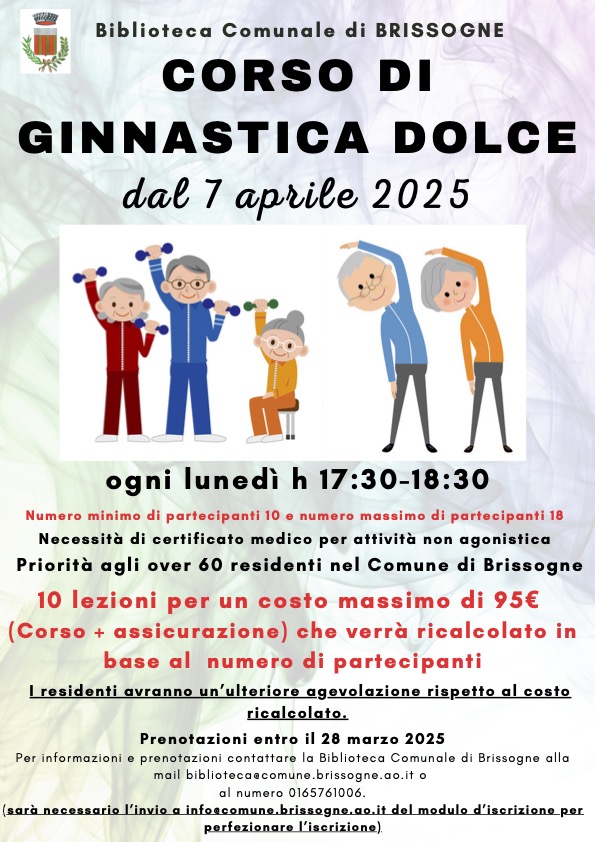 Locandina Ginnastica Dolce