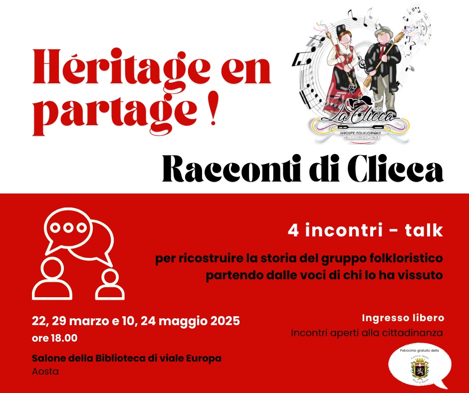 Locandina Héritage en partage! Racconti di Clicca