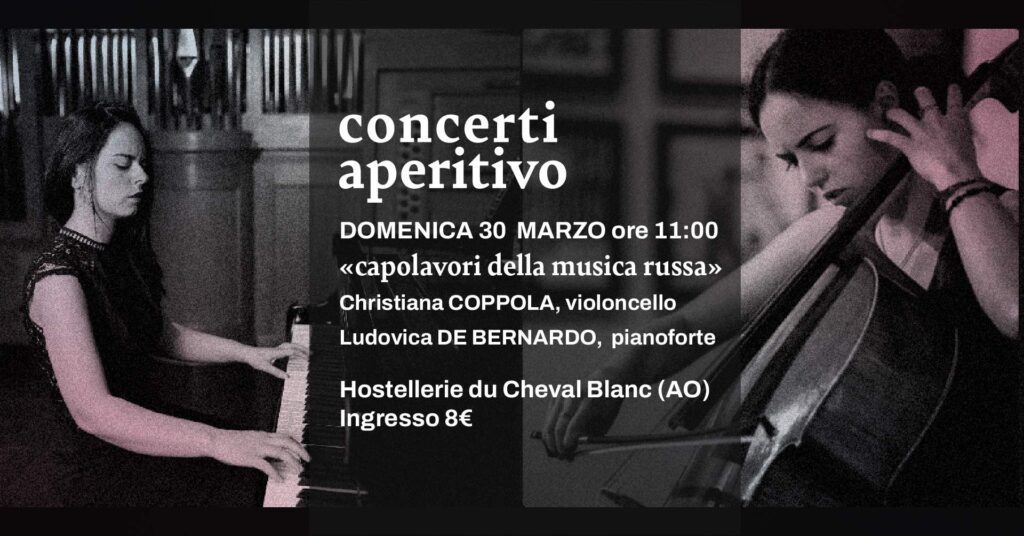 Locandina concerti aperitvo: i capolavori della musica russa