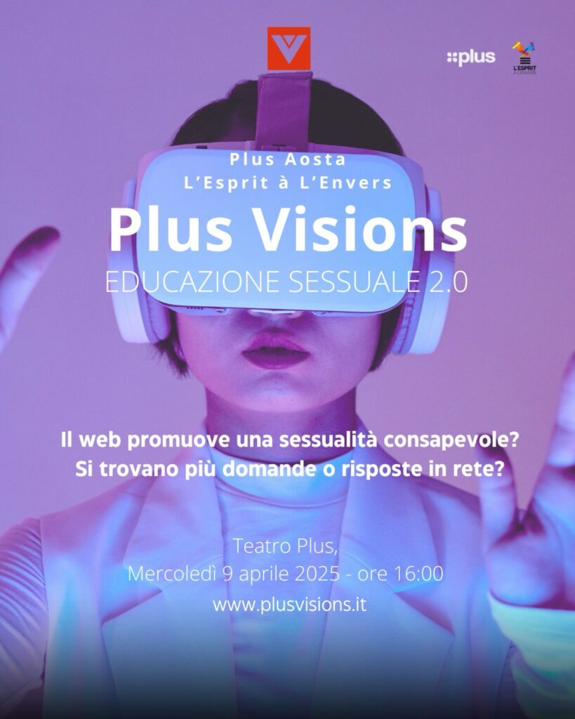 Locandina Plus Vision sessualità consapevole ?