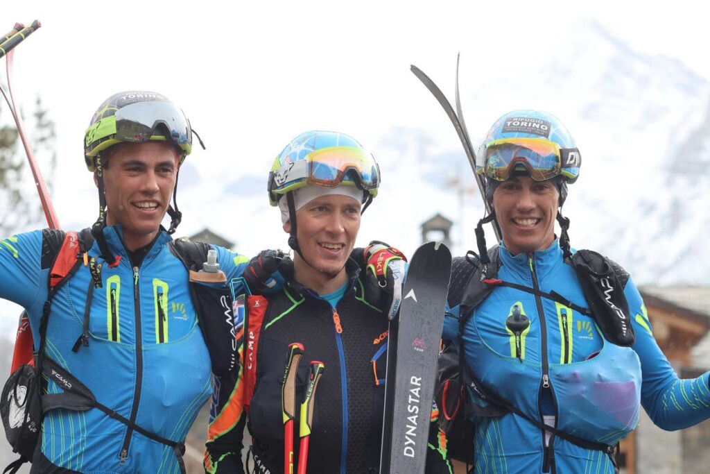 Sci Alpinismo, Trofeo Bozzetti Bionaz, Bionaz (ao), Podio Maschile. Photo Credit: